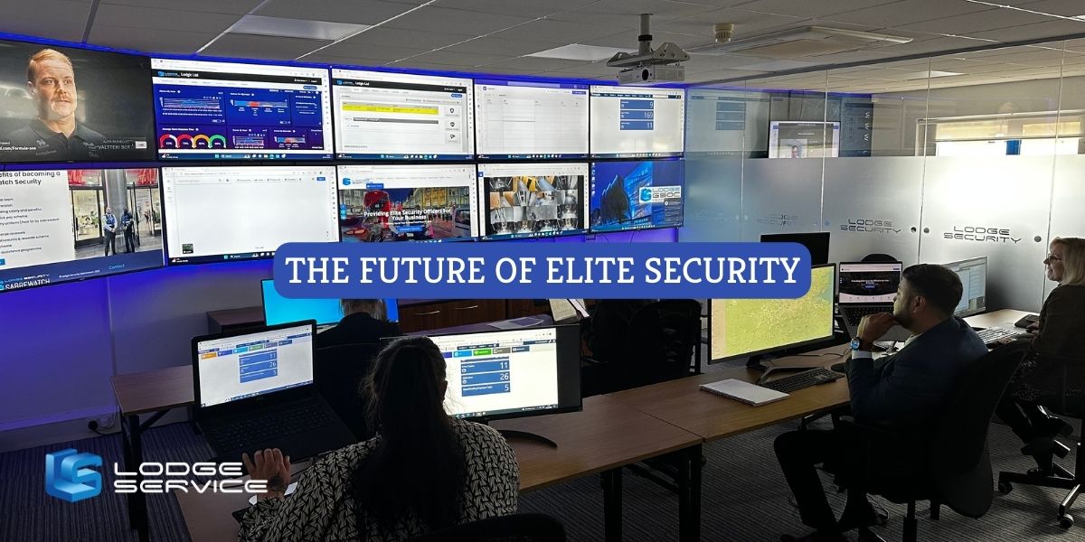 Elite Security in a security control room